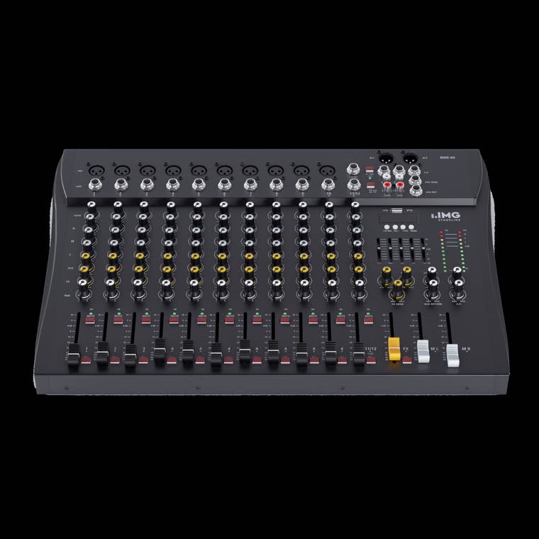 12-Channel Audio Mixer — consumer electronics