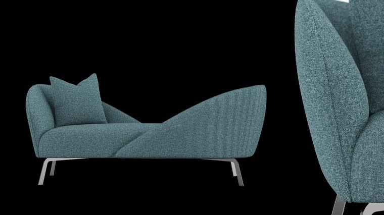 Devine Chaise Sofa — furniture & interior