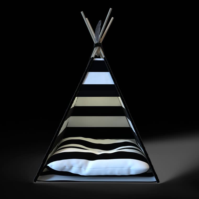 Pet Teepee Bed — furniture & interior