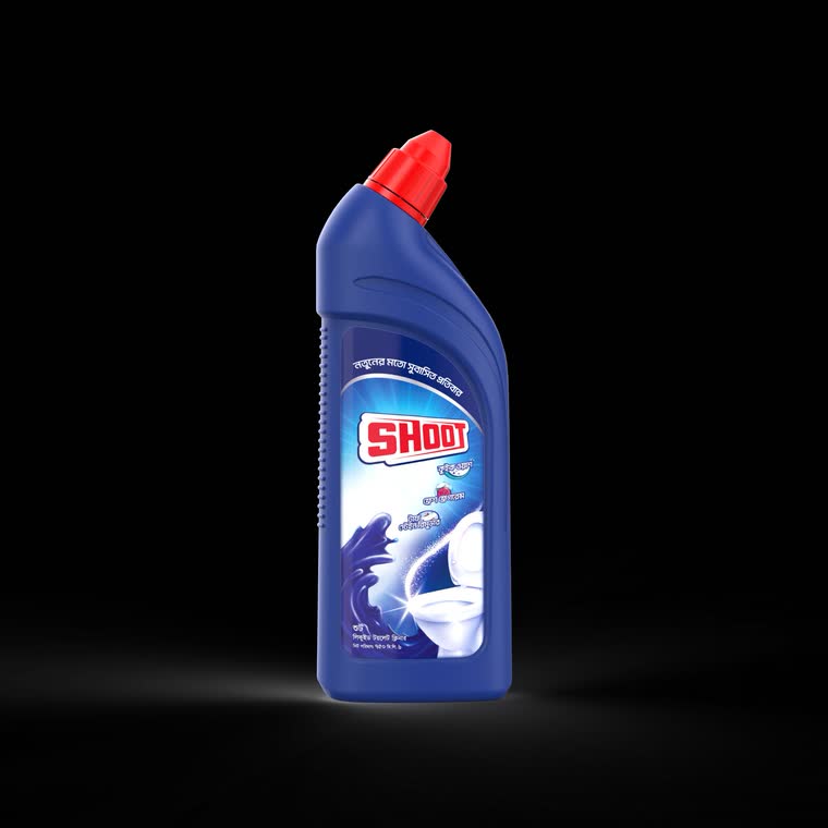 Shoot Toilet Cleaner — product & packaging for Shoot