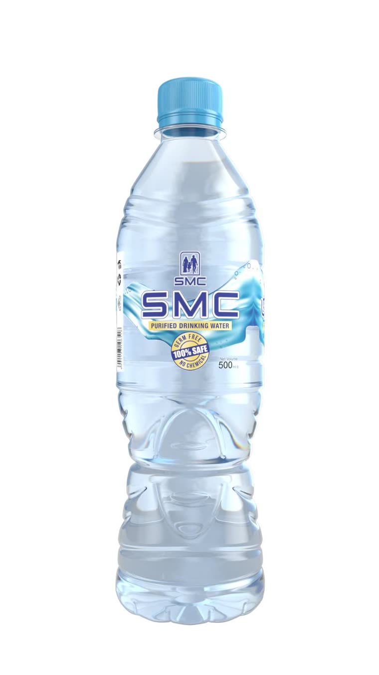 SMC Drinking Water — product & packaging for SMC