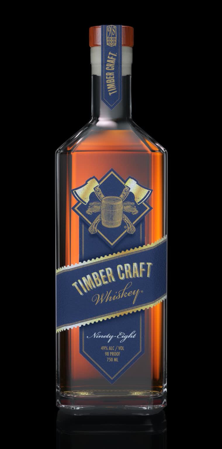Timber Craft Whiskey — product & packaging for Timber Craft